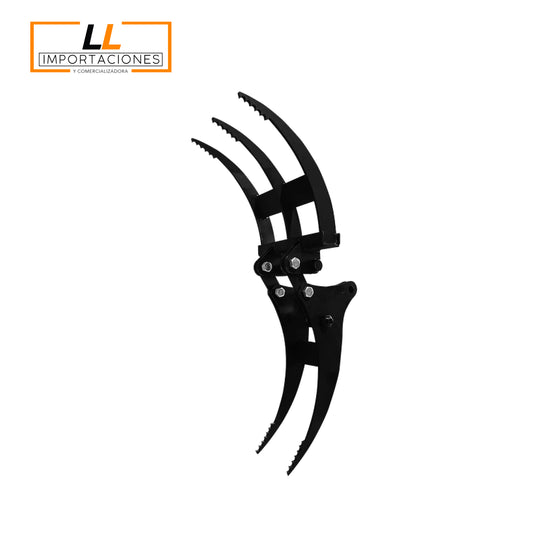 Garra madera miniexcavadora